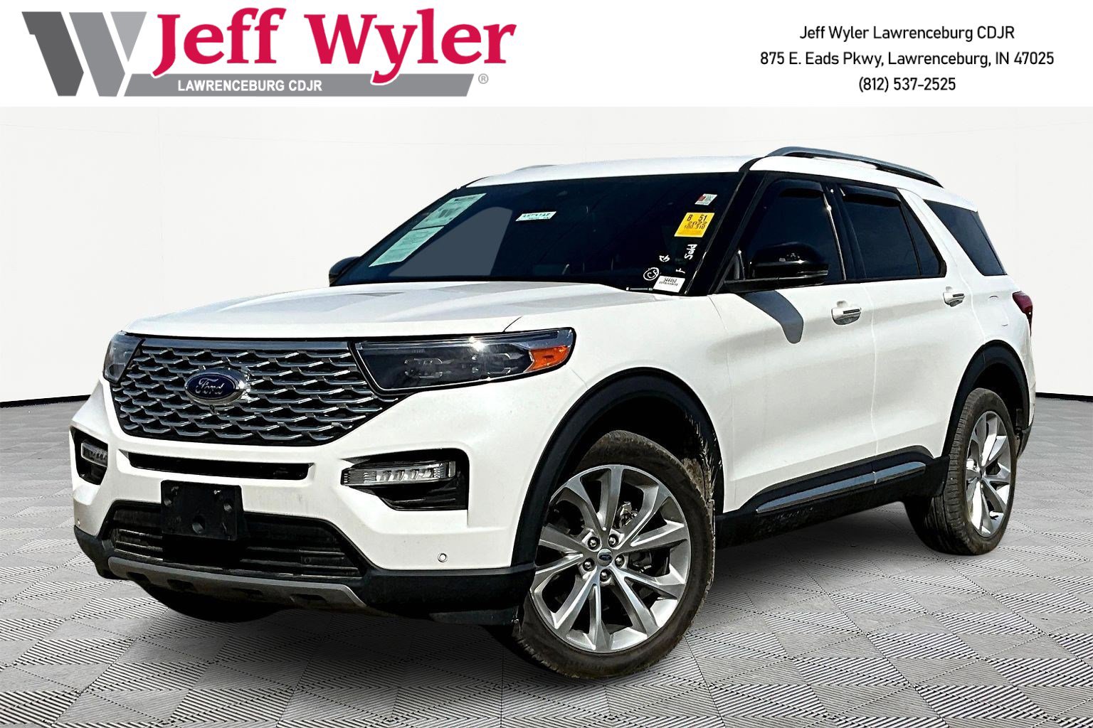 Used 2022 Ford Explorer Platinum w/ Technology Package image 1