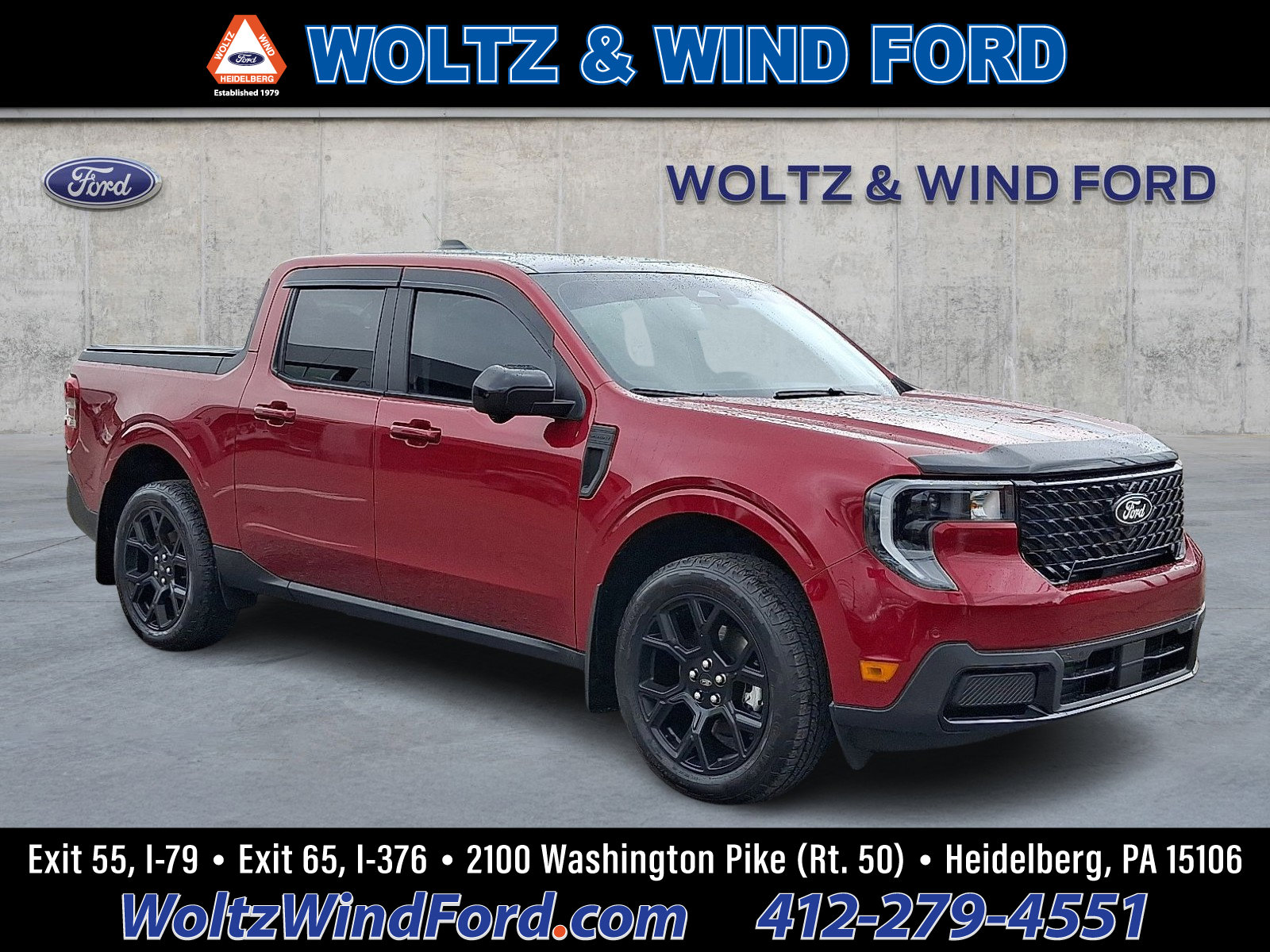 Used 2025 Ford Maverick Lariat w/ Black Appearance Package AWD/4WD image 1
