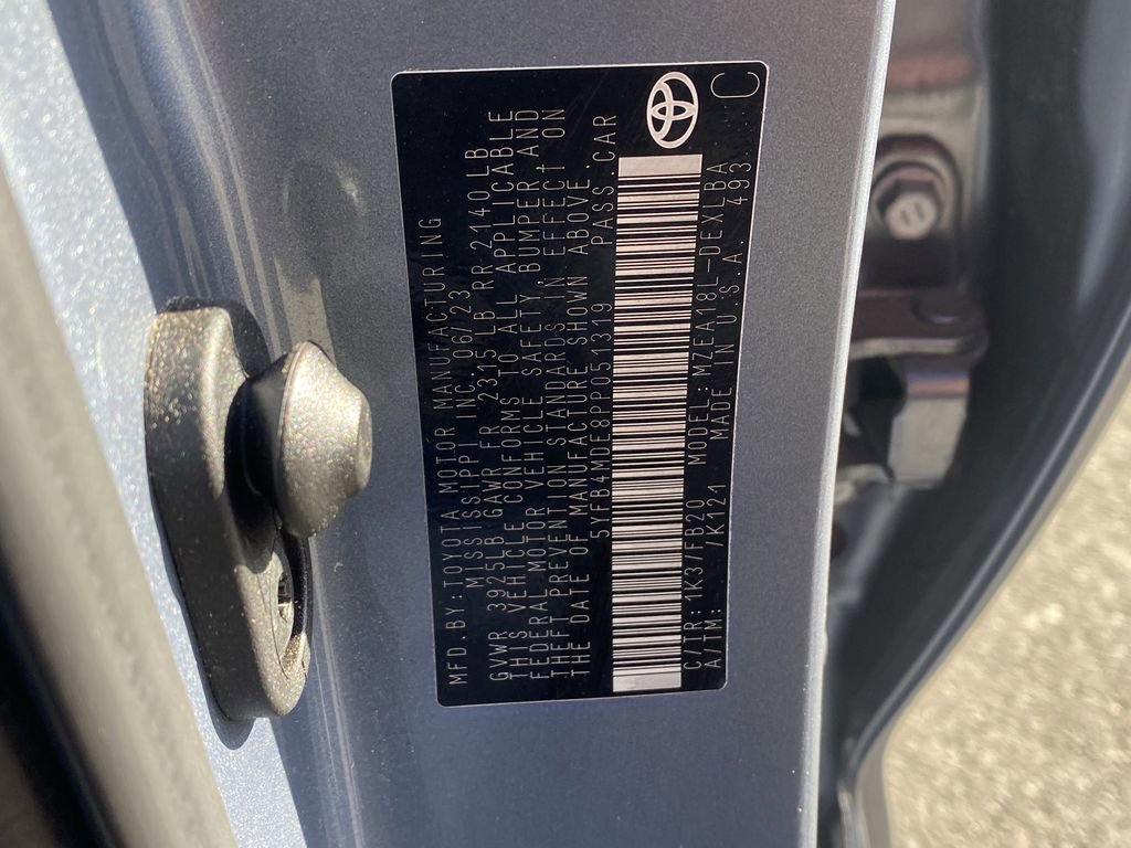 Used 2023 Toyota Corolla LE w/ Carpet Mat Package (TMS) image 15