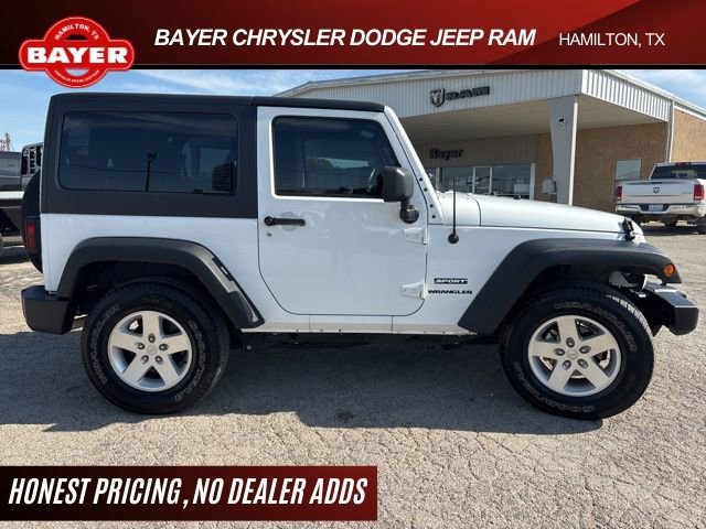 Used 2017 Jeep Wrangler Sport w/ Quick Order Package 24S image 7