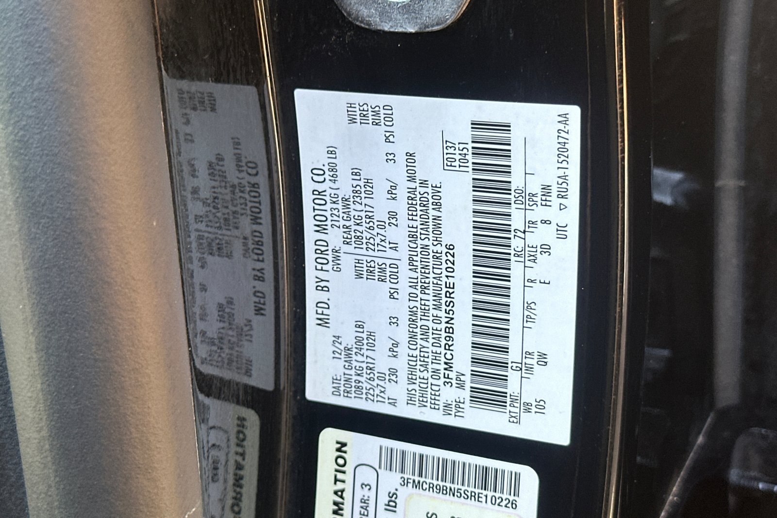 Used 2025 Ford Bronco Sport Big Bend AWD/4WD image 28