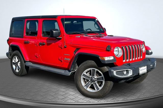 Used 2021 Jeep Wrangler Unlimited Sahara AWD/4WD image 3