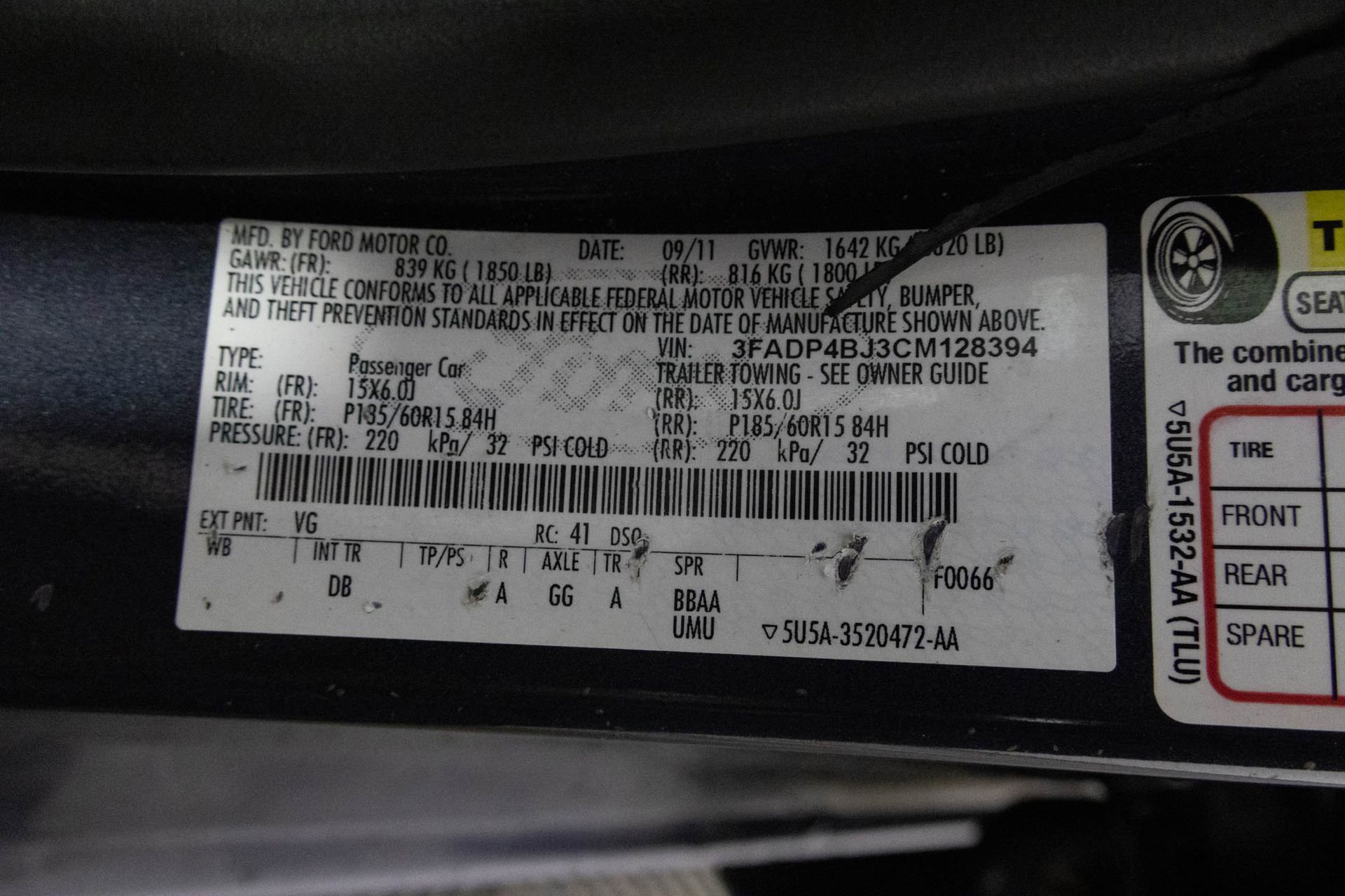 Used 2012 Ford Fiesta SE FWD image 43