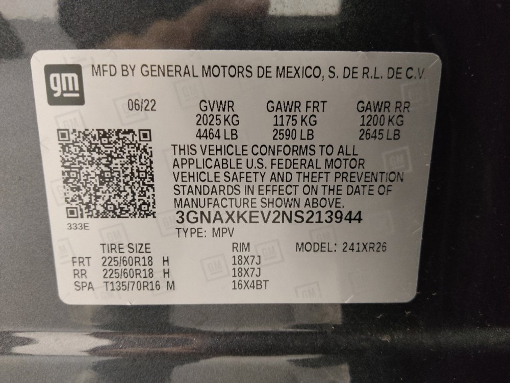 Used 2022 Chevrolet Equinox LT FWD image 33