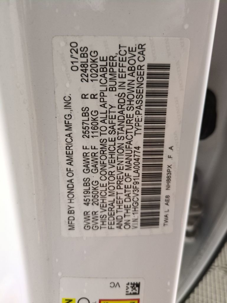 Used 2020 Honda Accord Touring image 29