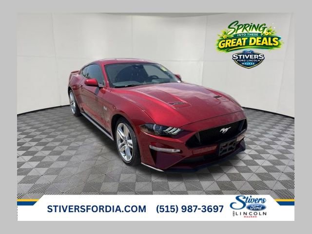 Certified 2021 Ford Mustang GT Premium w/ Ford Safe & Smart Package RWD image 1