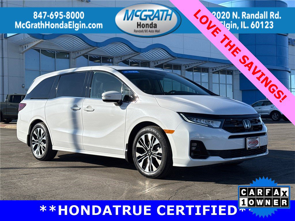Certified 2025 Honda Odyssey Elite