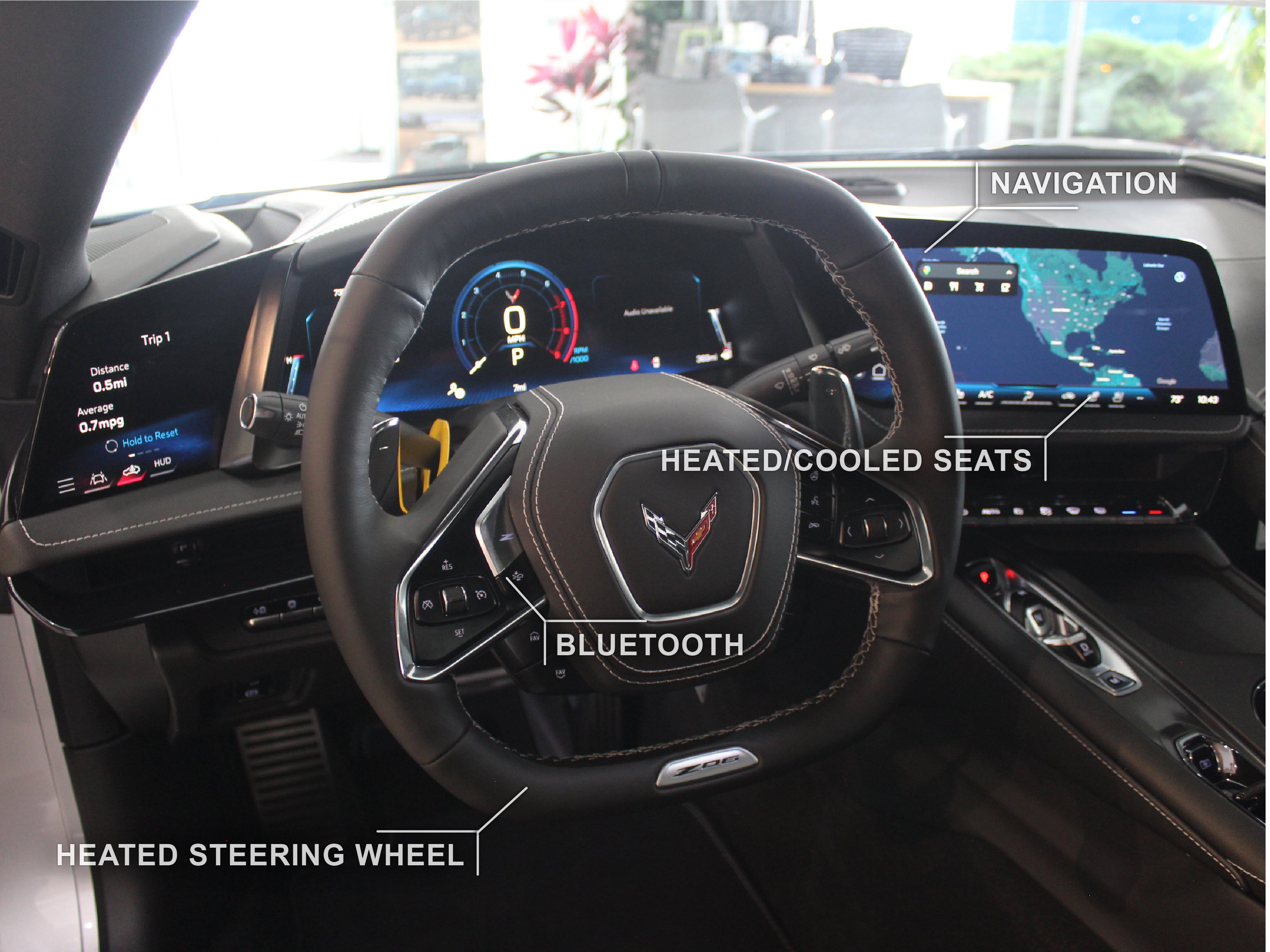 New 2027 Chevrolet Corvette Z06 w/ Stealth Interior Trim Package RWD image 3