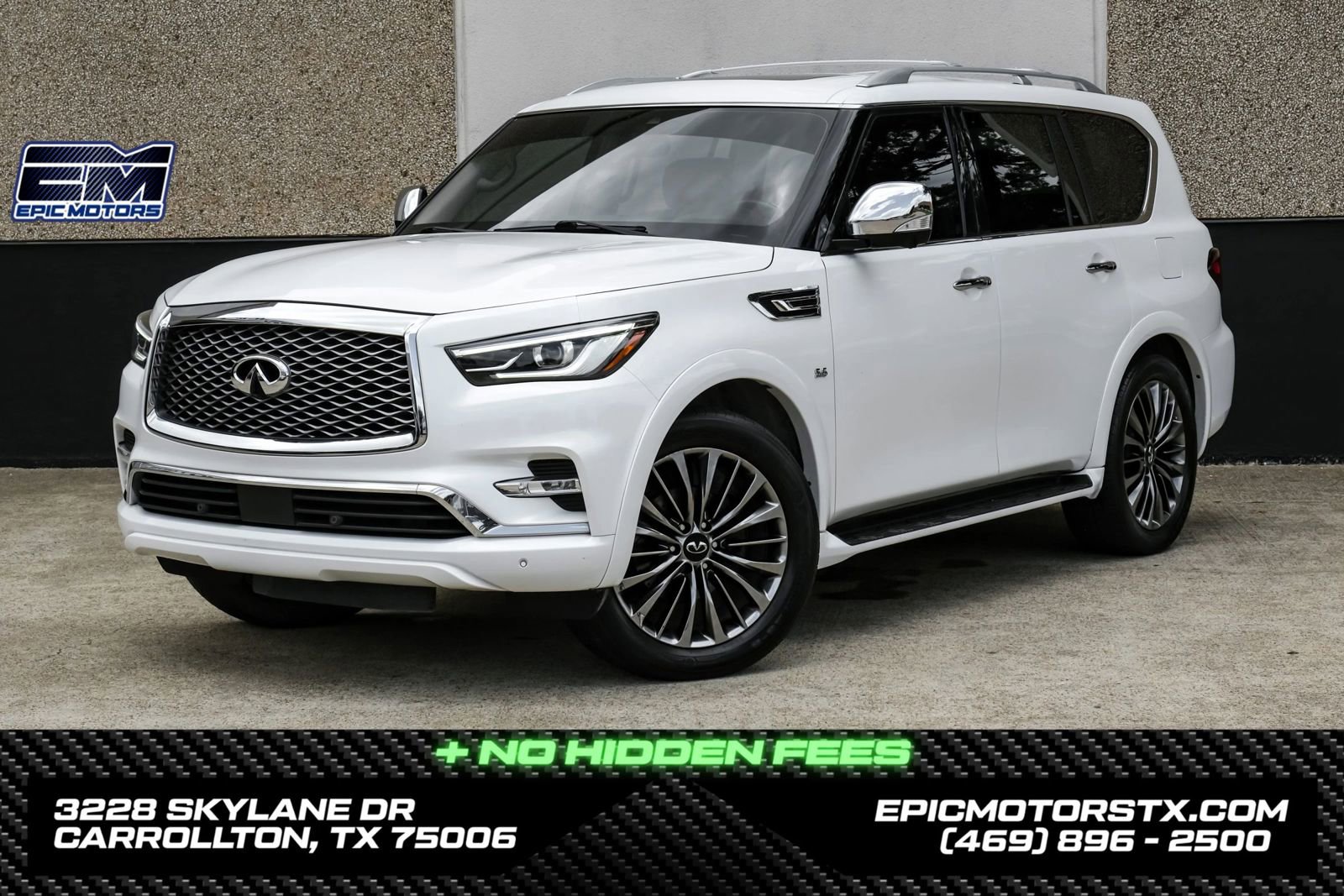 Used 2019 INFINITI QX80 Luxe w/ 22" Wheel Package