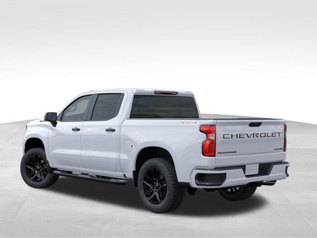 New 2026 Chevrolet Silverado 1500 Custom w/ Turbomax Blackout Package AWD/4WD image 3