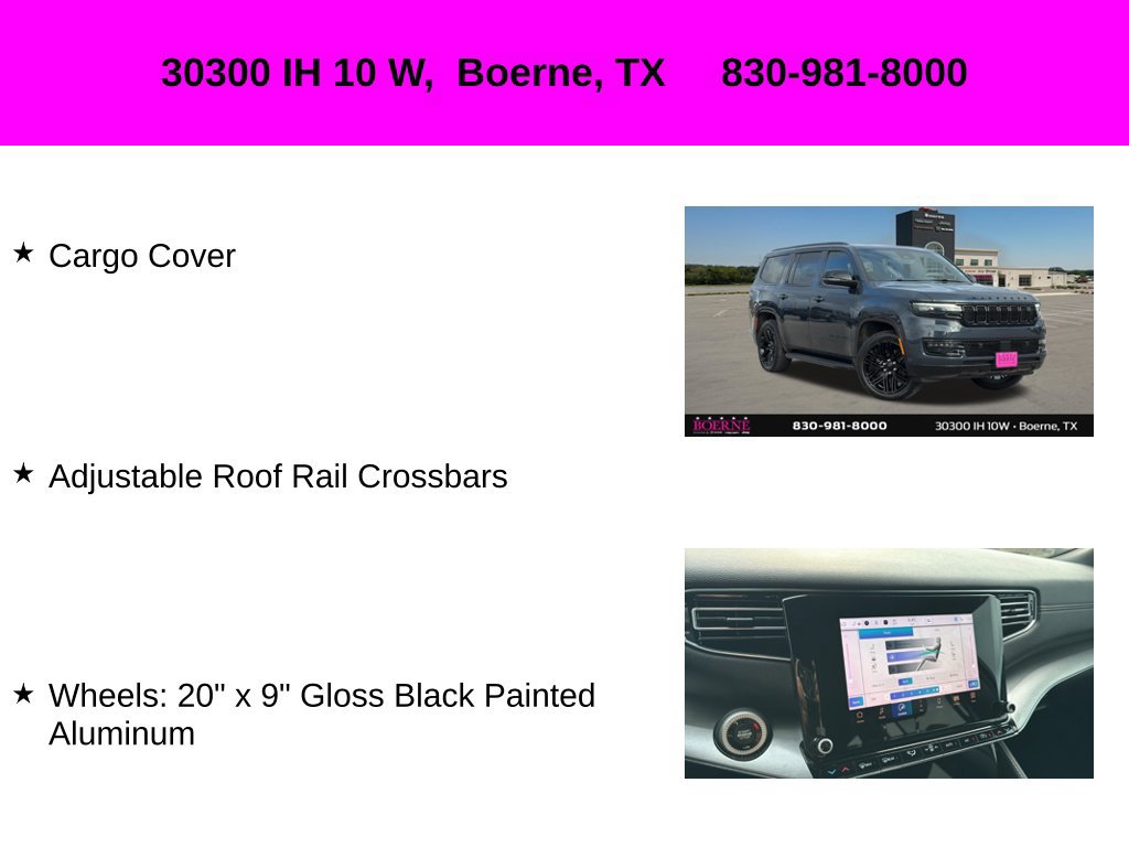 Used 2023 Jeep Wagoneer Series II AWD/4WD image 35