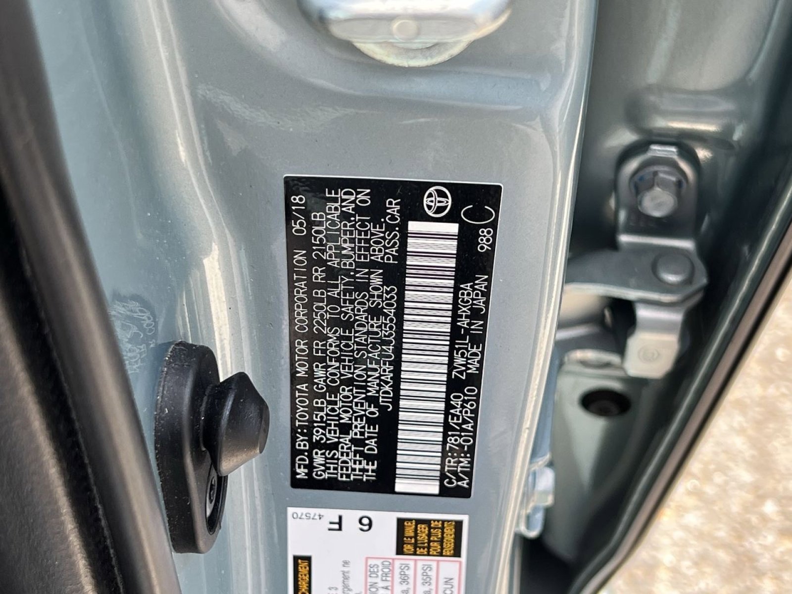 Used 2018 Toyota Prius Four w/ Advanced Technology Package FWD image 32