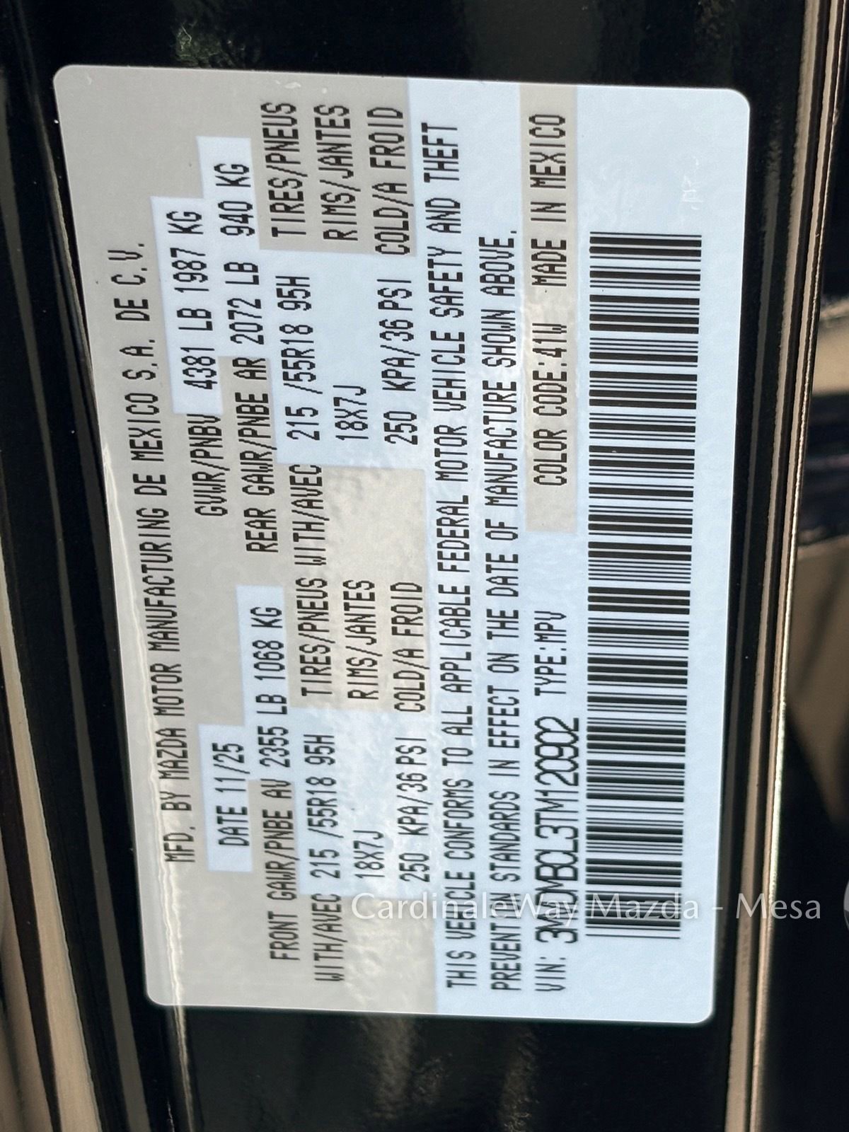 New 2026 MAZDA CX-30 AWD 2.5 S image 22