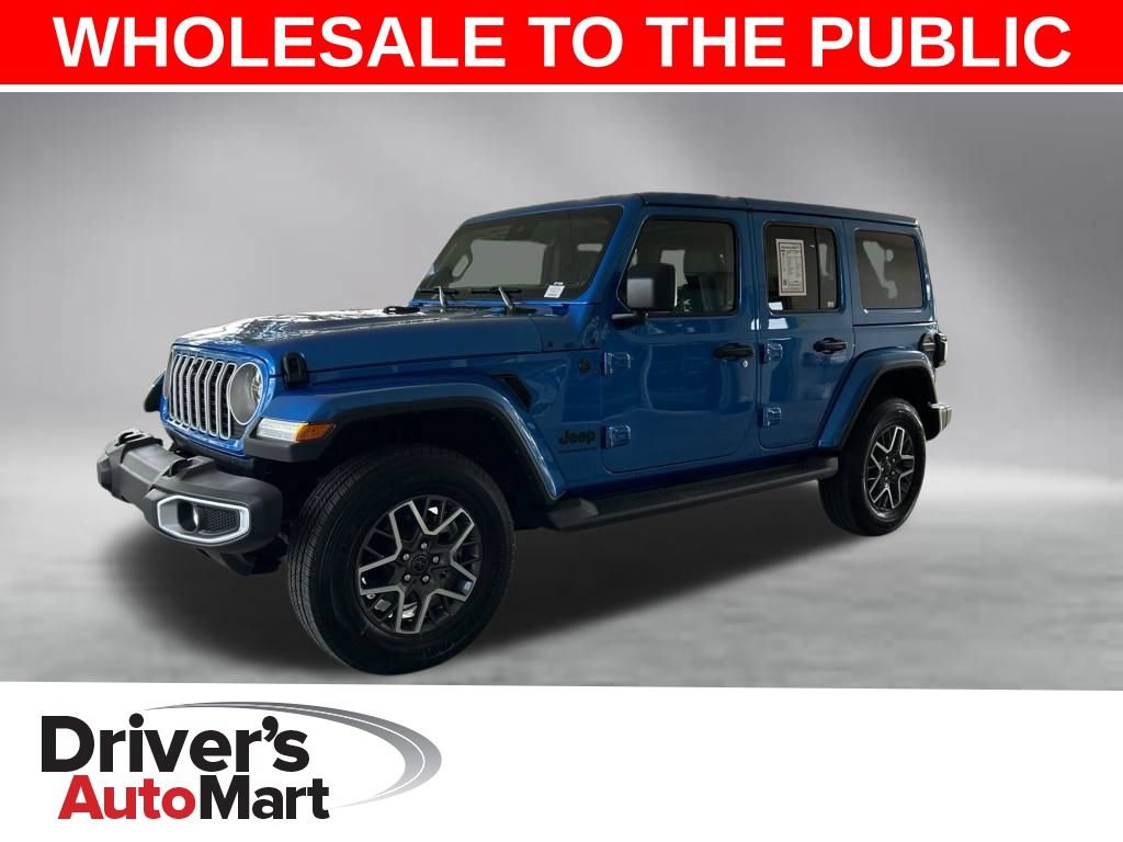 Used 2025 Jeep Wrangler Unlimited Sahara AWD/4WD image 1