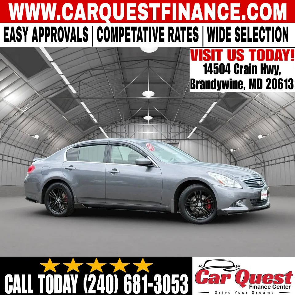 Used 2012 INFINITI G25 x