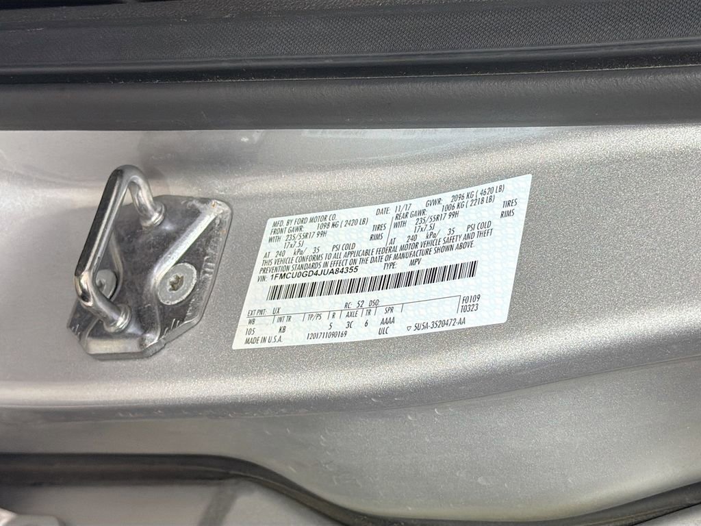 Used 2018 Ford Escape SE w/ SE Sync 3 Package image 30