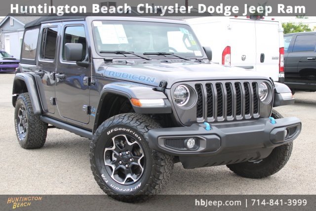Used 2022 Jeep Wrangler Unlimited Rubicon 4xe w/ Safety Group