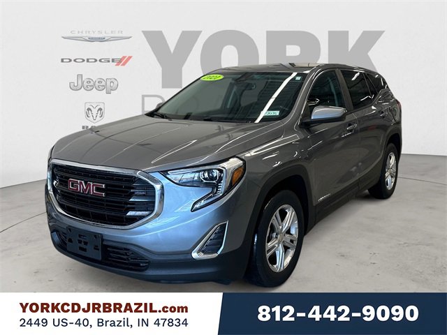 Used 2021 GMC Terrain SLE image 1