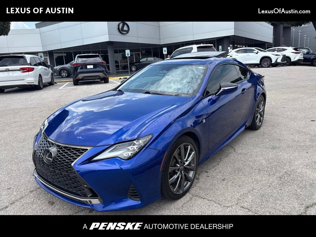 Used 2021 Lexus RC 350 F Sport w/ Accessory Package RWD image 1