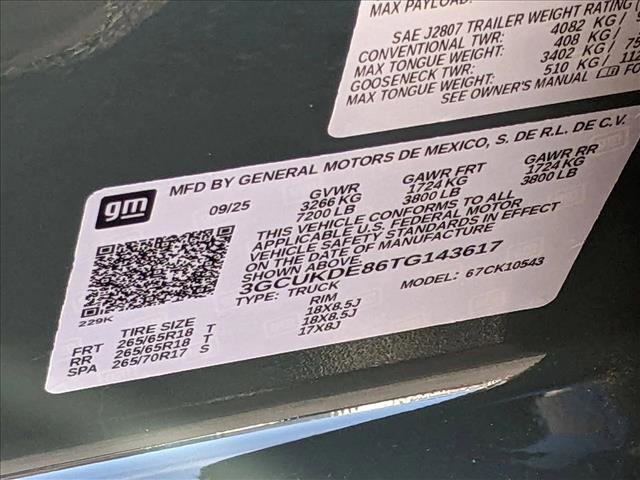 New 2026 Chevrolet Silverado 1500 LT w/ Z71 Off-Road Package image 17