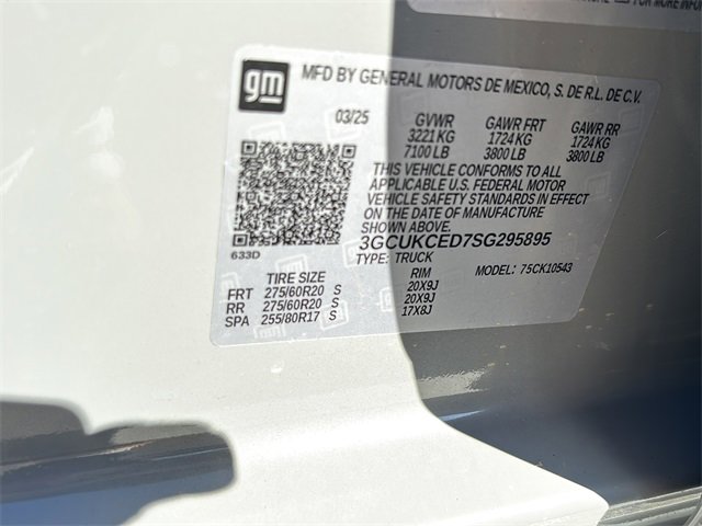 Used 2025 Chevrolet Silverado 1500 Custom Trail Boss image 41