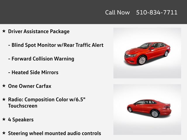Used 2019 Volkswagen Jetta S w/ Driver Assistance Package FWD image 4