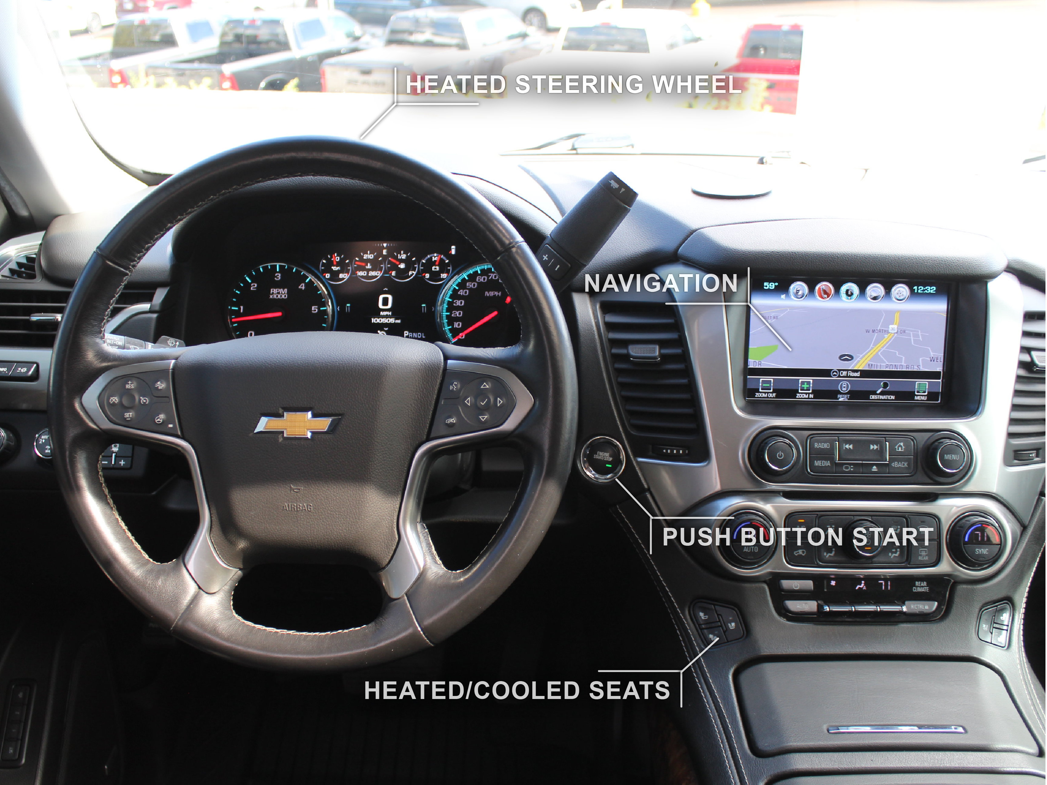 Used 2019 Chevrolet Tahoe Premier AWD/4WD image 3