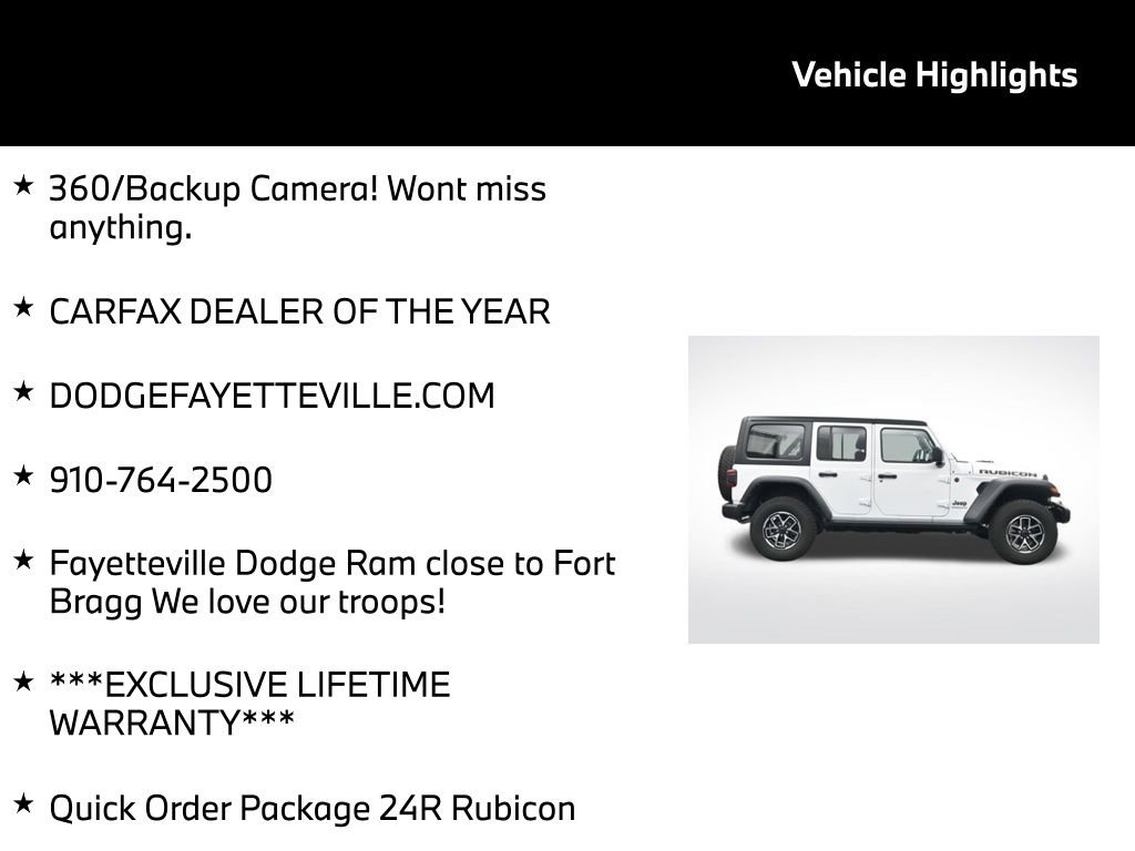 Used 2024 Jeep Wrangler Unlimited Rubicon AWD/4WD image 5