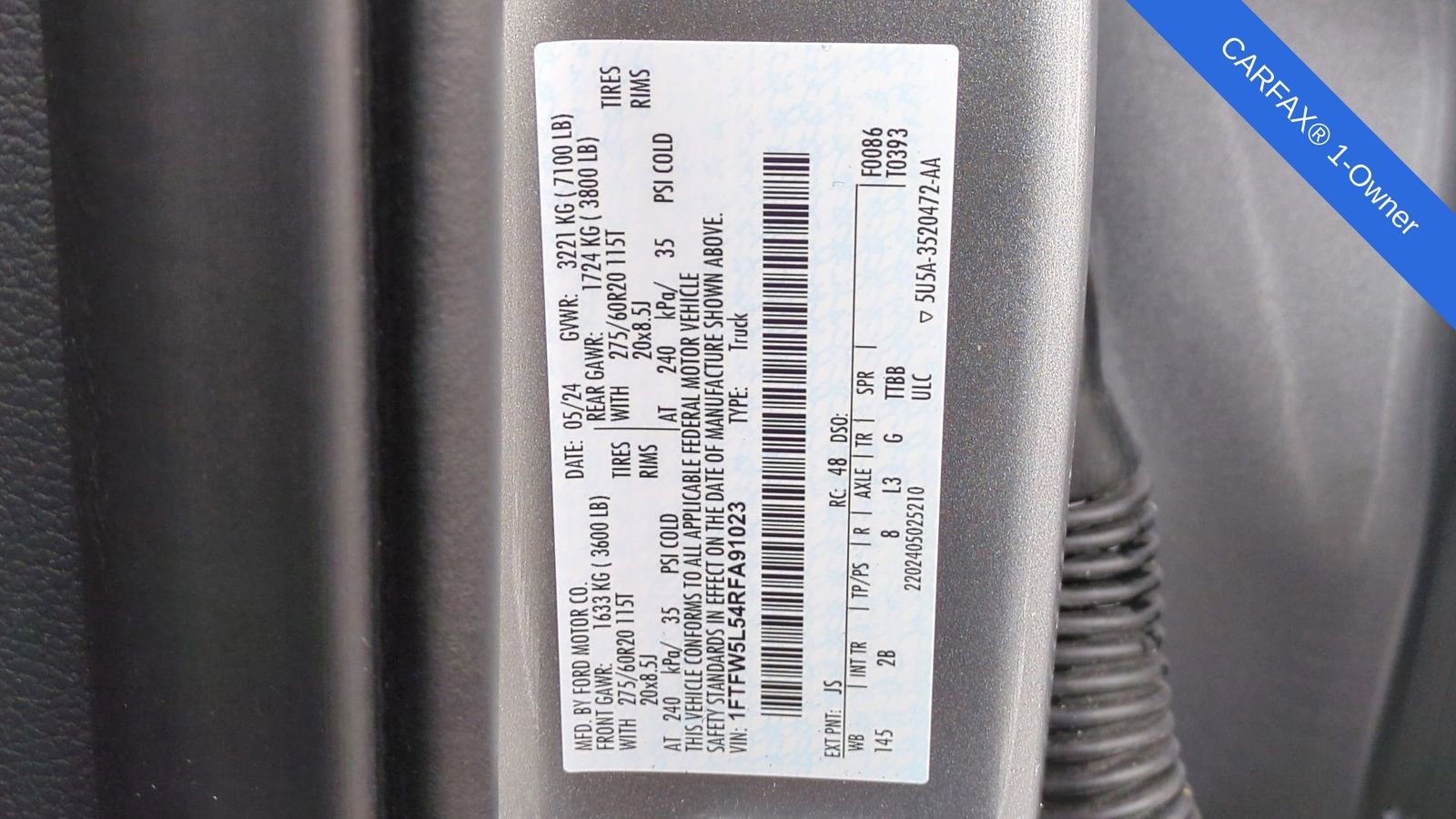 Used 2024 Ford F150 Lariat w/ Equipment Group 502A High image 44