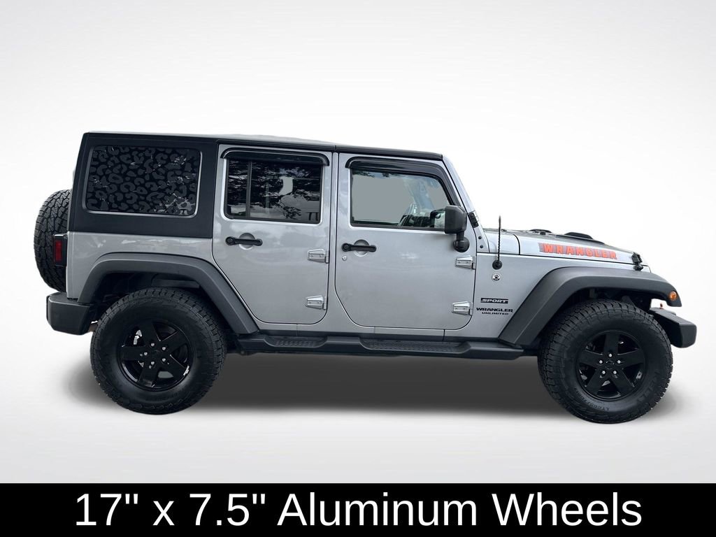 Used 2015 Jeep Wrangler Unlimited Sport w/ Quick Order Package 24S AWD/4WD image 8