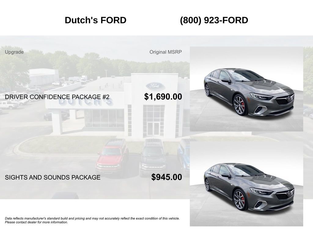 Used 2018 Buick Regal GS w/ Driver Confidence Package #2 image 5