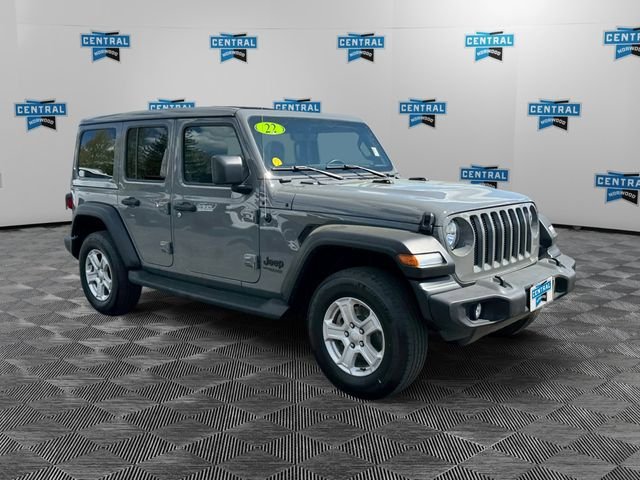 Certified 2022 Jeep Wrangler Unlimited Sport w/ Sun And Sound Package AWD/4WD image 8