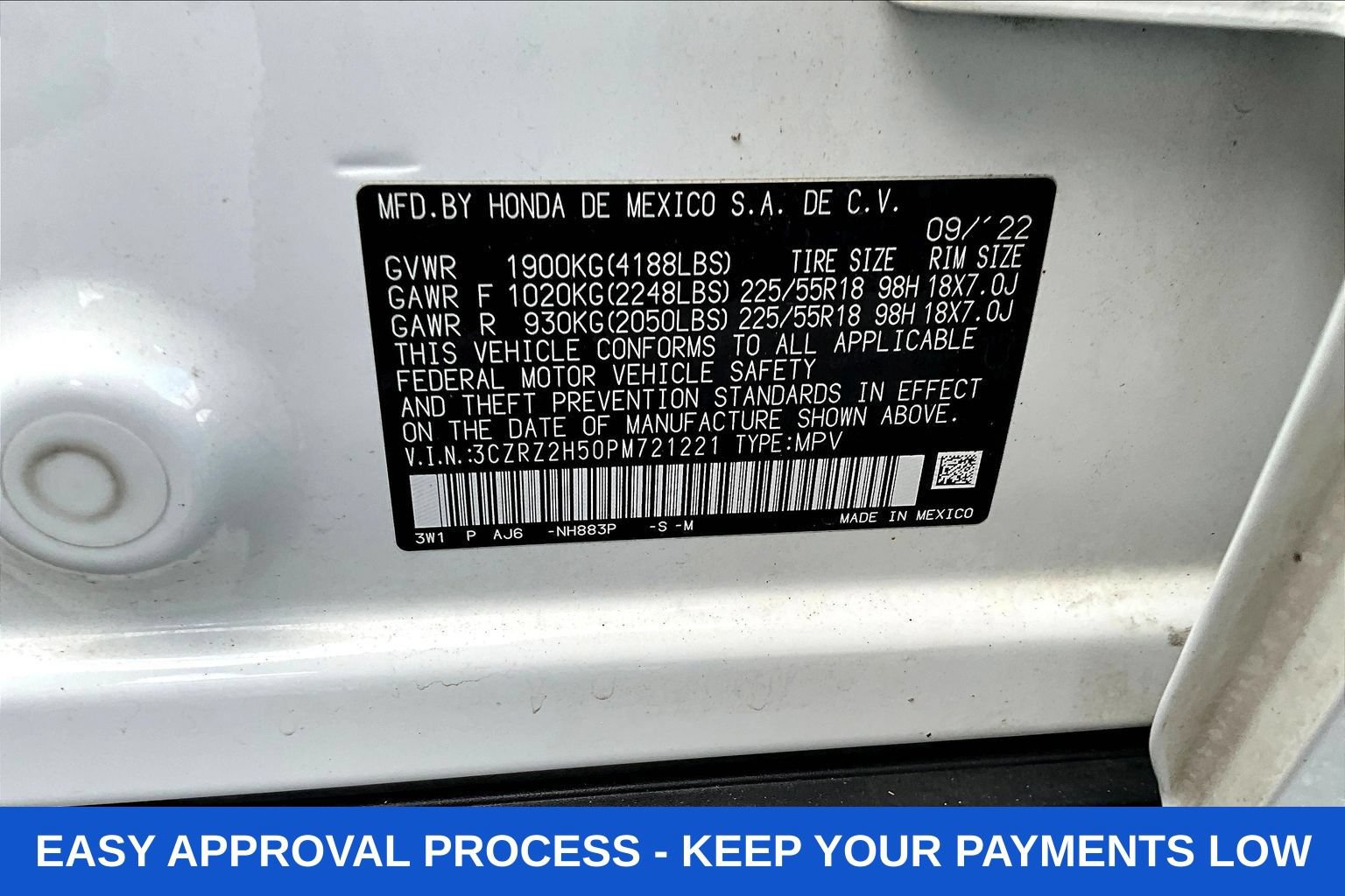 Used 2023 Honda HR-V Sport image 21