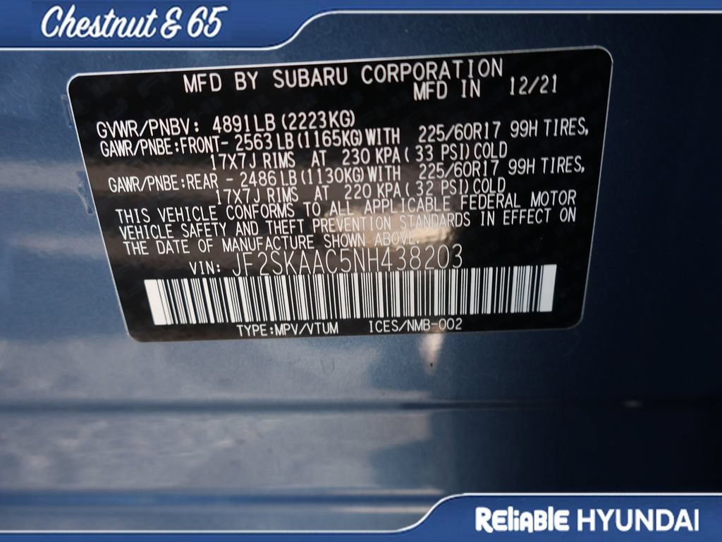Used 2022 Subaru Forester AWD/4WD image 39