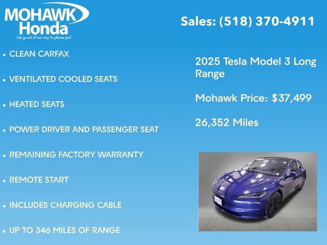 Used 2025 Tesla Model 3 Long Range image 14