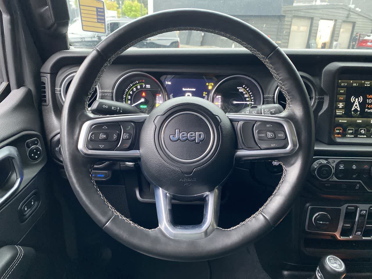 Used 2021 Jeep Wrangler Unlimited Sahara w/ Cold Weather Group AWD/4WD image 19
