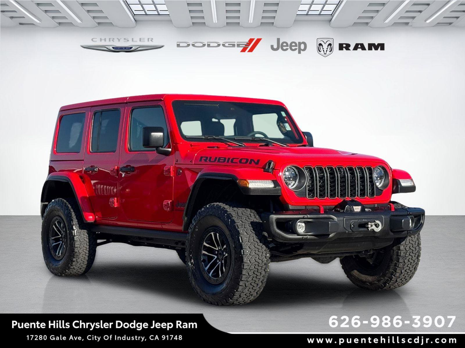 Certified 2024 Jeep Wrangler Unlimited Rubicon AWD/4WD image 1