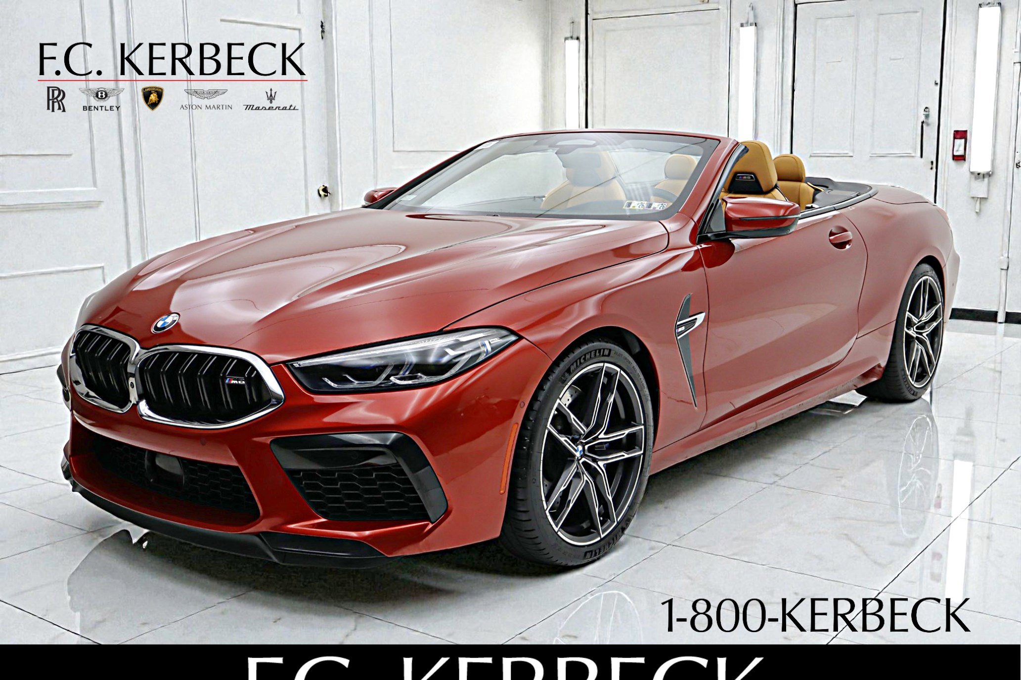Used 2020 BMW M8 Convertible w/ M Driver's Package