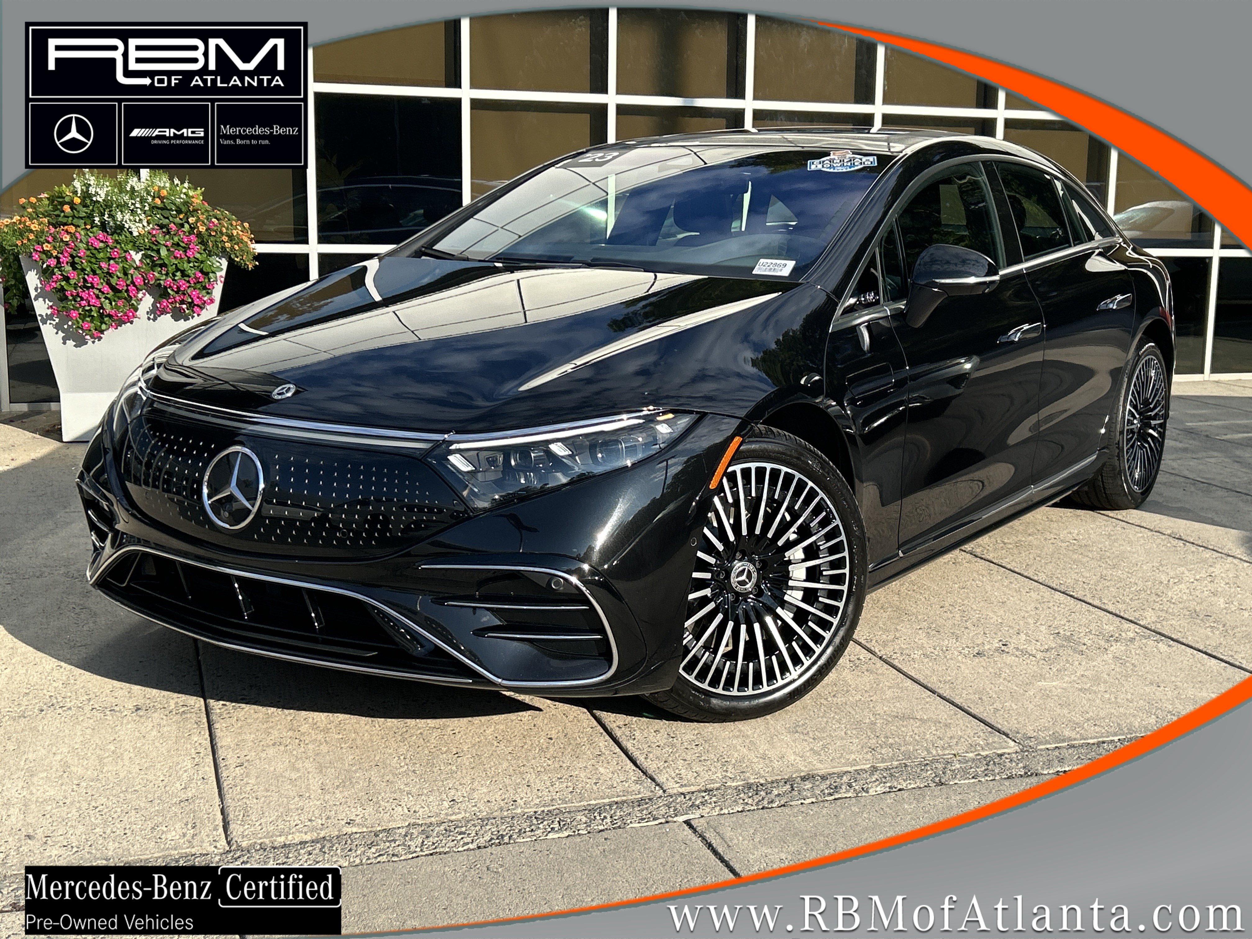 Certified 2023 Mercedes-Benz EQS 580 4MATIC Sedan