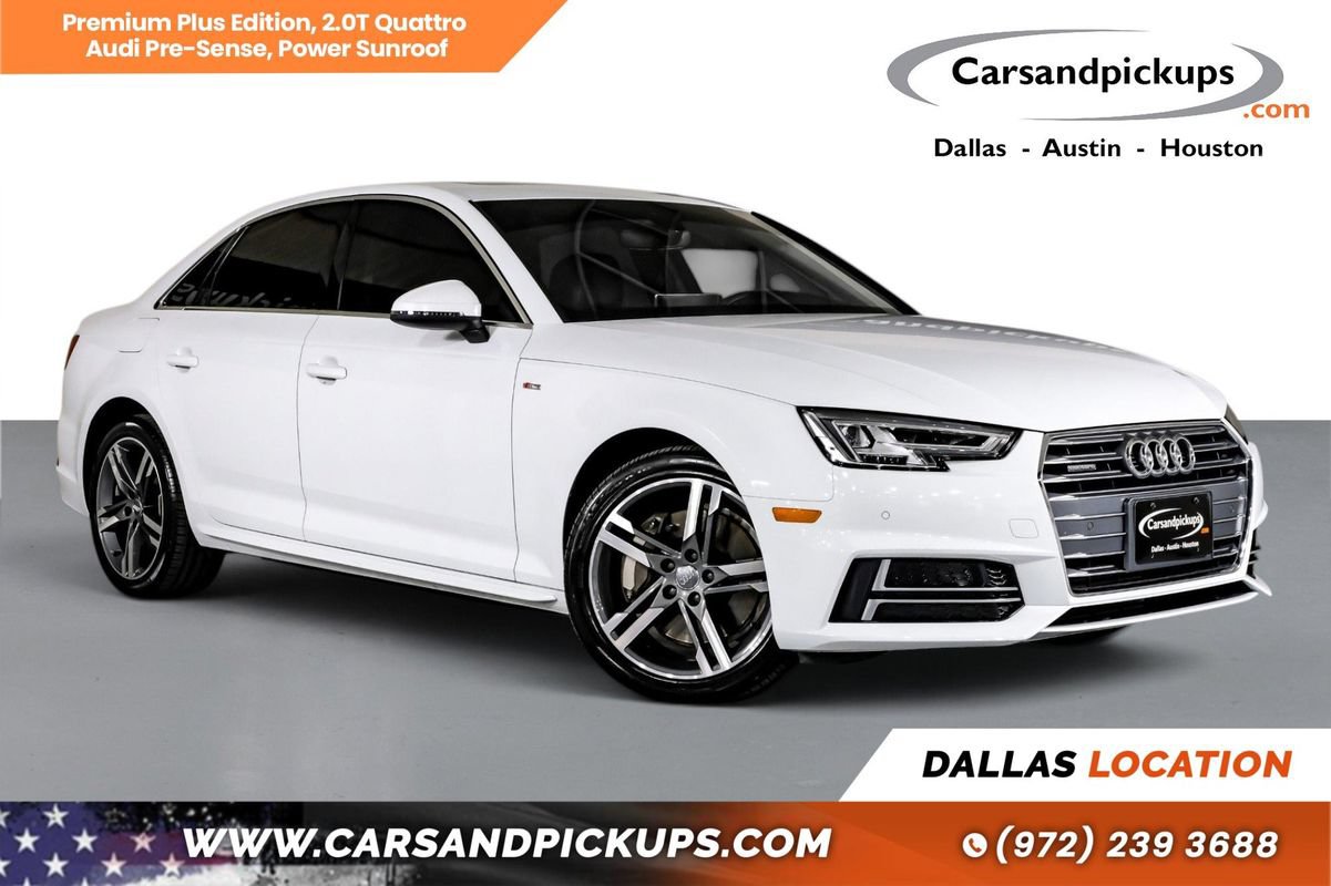 Used 2018 Audi A4 2.0T Premium Plus w/ Premium Plus Package