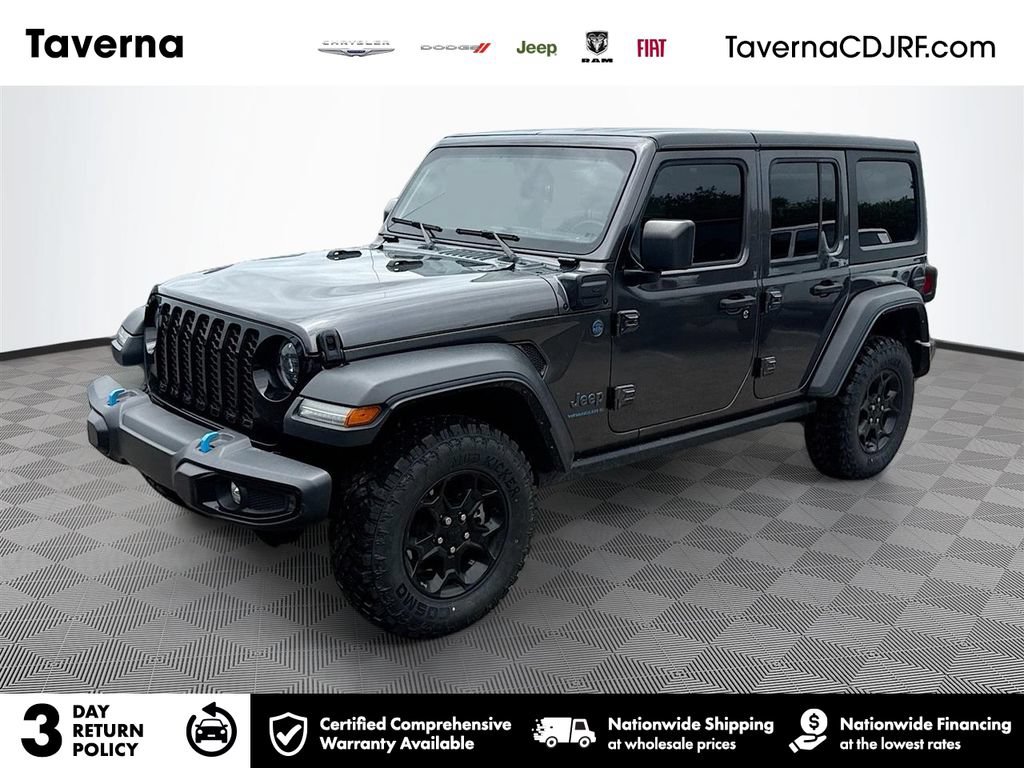 Used 2023 Jeep Wrangler Unlimited w/ Cold Weather Group