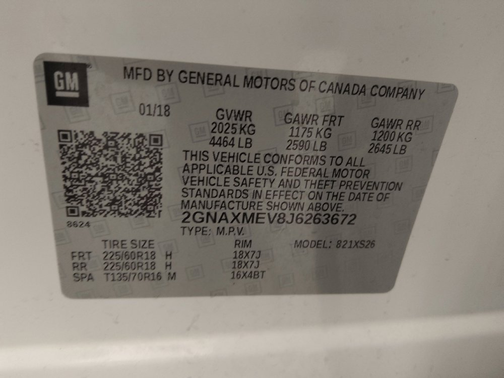 Used 2018 Chevrolet Equinox Premier image 33