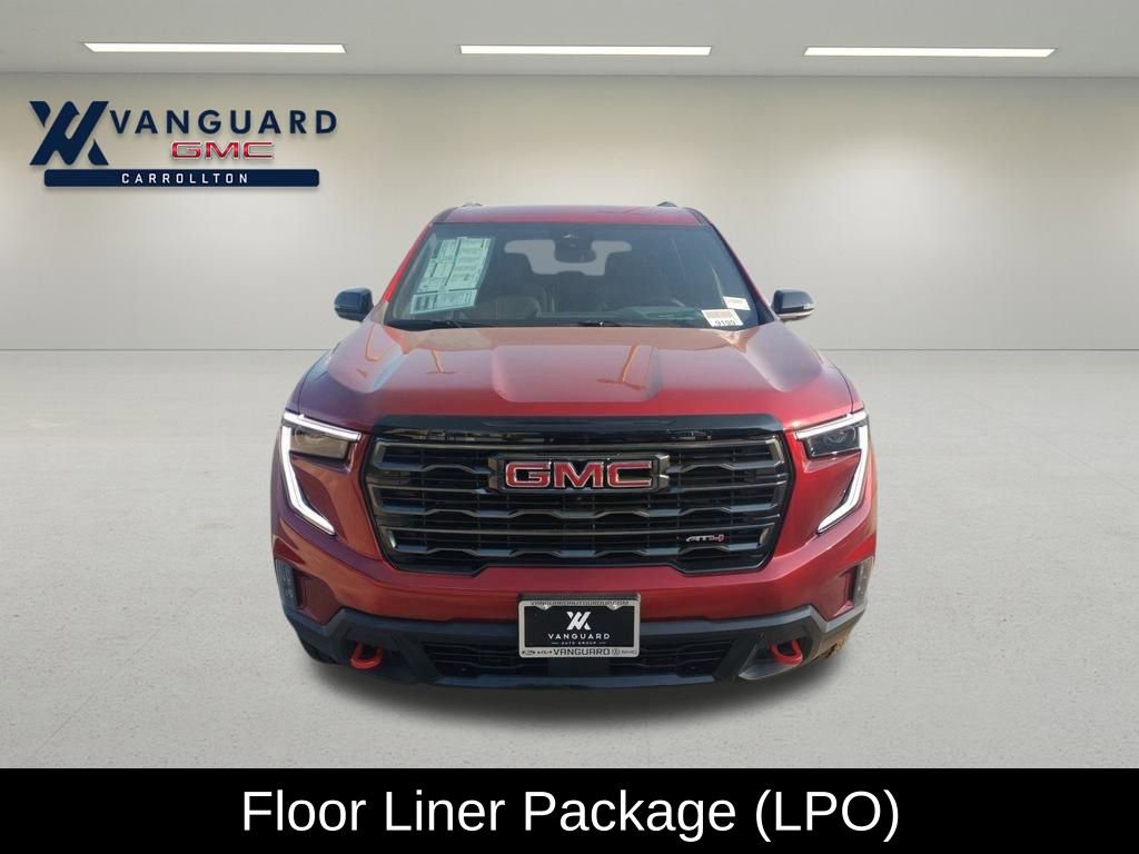 New 2026 GMC Acadia AT4 w/ LPO, Floor Liner Package video 3