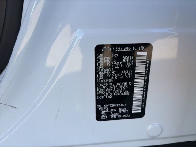 Certified 2024 Nissan Armada Platinum w/ Captain's Chairs Package image 27