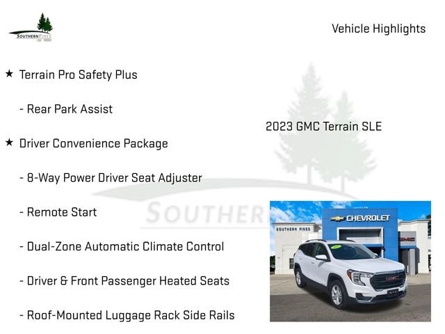 Used 2023 GMC Terrain SLE w/ Driver Convenience Package AWD/4WD image 22