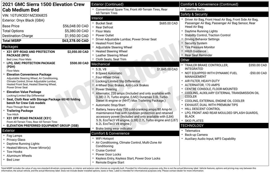 Used 2021 GMC Sierra 1500 Elevation AWD/4WD image 4