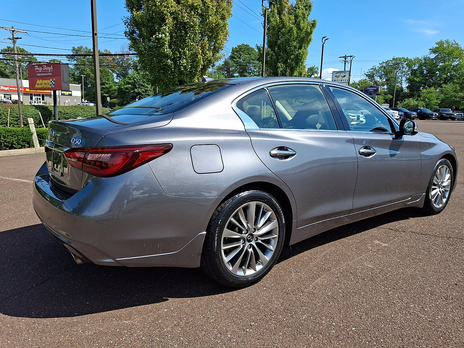 Certified 2023 INFINITI Q50 Luxe w/ Cargo Package AWD/4WD image 6
