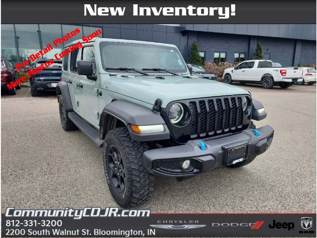 Used 2023 Jeep Wrangler Willys 4xe w/ Sun & Screen Package