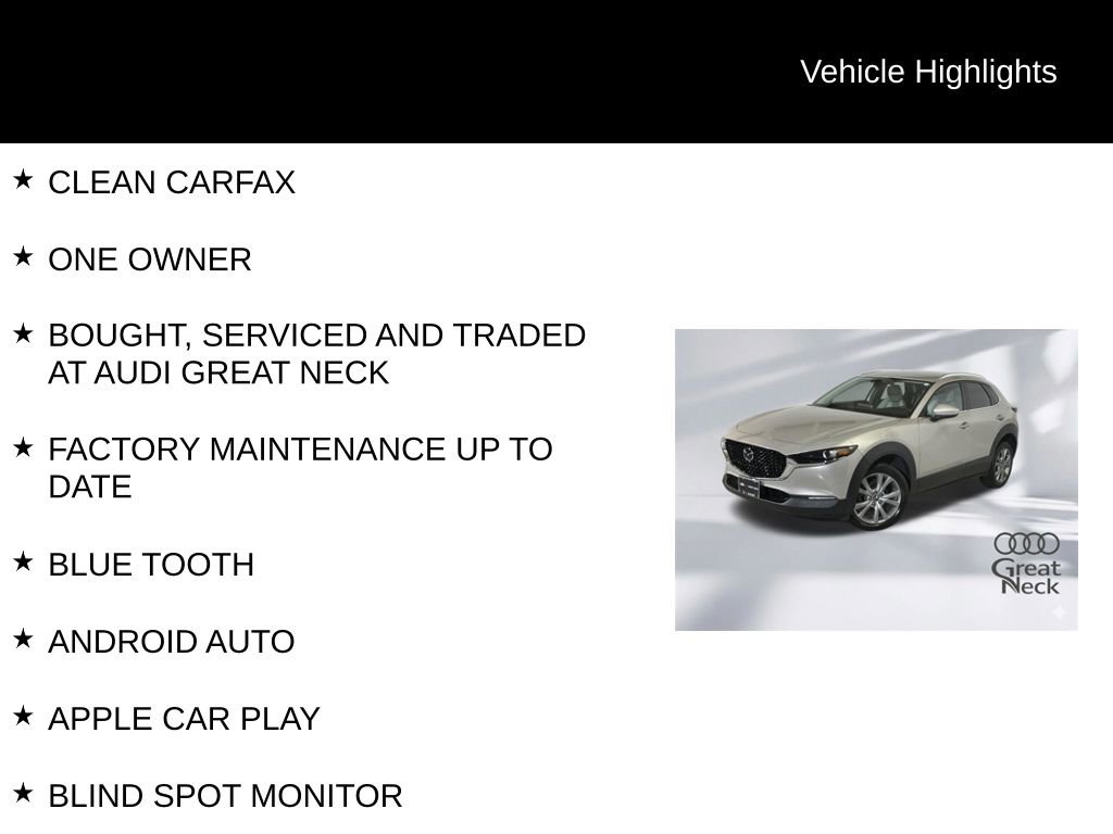 Used 2023 MAZDA CX-30 AWD 2.5 S w/ Preferred Package image 9