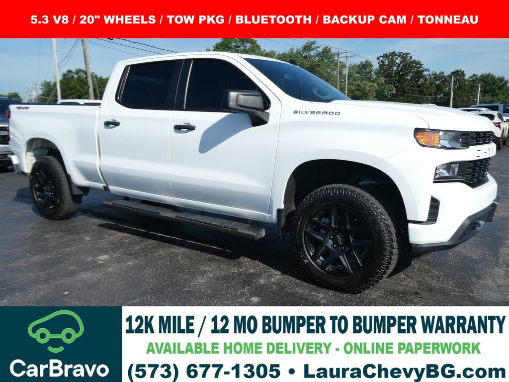 Certified 2022 Chevrolet Silverado 1500 W/T w/ WT Value Package AWD/4WD image 1